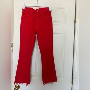 Mother Red Jeans